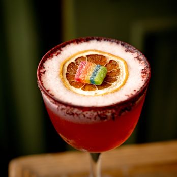 Olio e Più - Toast to Love in Full Color with Our Pride Cocktail: the Marintino - Pizza Near Me - New York, New York Olio e Più - Toast to Love in Full Color with Our Pride Cocktail: the Marintino - Pizza Near Me - New York, New York