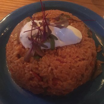 Valencia Cocina - Shrimp rice casserole - delicious! - Latin American Near Me - Norwalk, Connecticut