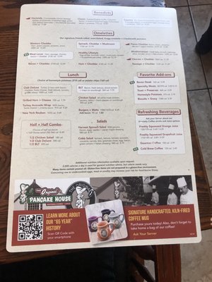 Menu photo 3 The Original Pancake House Dallas, TX Menu photo 3 The Original Pancake House Dallas, TX