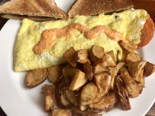 Photo of The Bay - Milwaukee, WI, US. Veggie omelet
