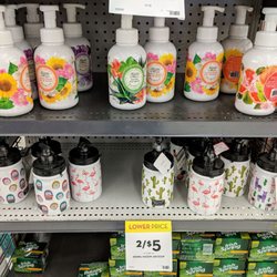 Giant Tiger - Lots of hand soap. The mason jar ones are cute!