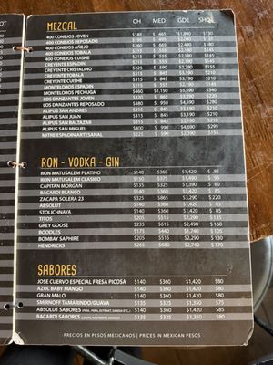 Menu photo 1 Cabo Cantaritos Cabo San Lucas, BCS Menu photo 1 Cabo Cantaritos Cabo San Lucas, BCS