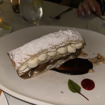 360 Restaurant - CHOCOLATE HAZELNUT MILLE-FEUILLE - Canadian (New) Near Me - Toronto, Ontario 360 Restaurant - CHOCOLATE HAZELNUT MILLE-FEUILLE - Canadian (New) Near Me - Toronto, Ontario