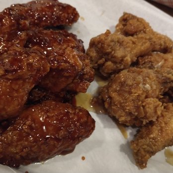 Katy Hoodadak - 14 piece wing, half sweet and spicy half honey - Chicken Shop Near Me - Katy, Texas Katy Hoodadak - 14 piece wing, half sweet and spicy half honey - Chicken Shop Near Me - Katy, Texas