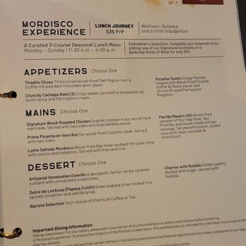 Mordisco Steakhouse - Food menu - Steakhouses Near Me - Orlando, Florida