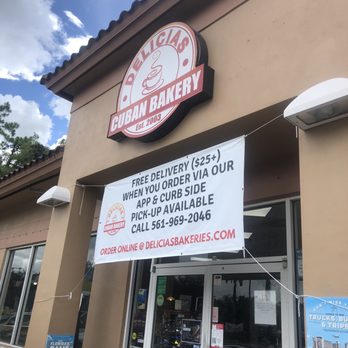 Delicias Cuban Bakery - Entrance. - Bakeries Near Me - Lake Worth, Florida