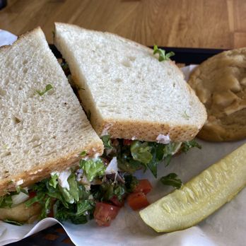 The Old Town Deli Temecula - The Whole Farm ~ the lightly dressed greens were crisp and refreshing. Came with a pickle spear and white chocolate chip cookie. - Delis Near Me - Temecula, California The Old Town Deli Temecula - The Whole Farm ~ the lightly dressed greens were crisp and refreshing. Came with a pickle spear and white chocolate chip cookie. - Delis Near Me - Temecula, California