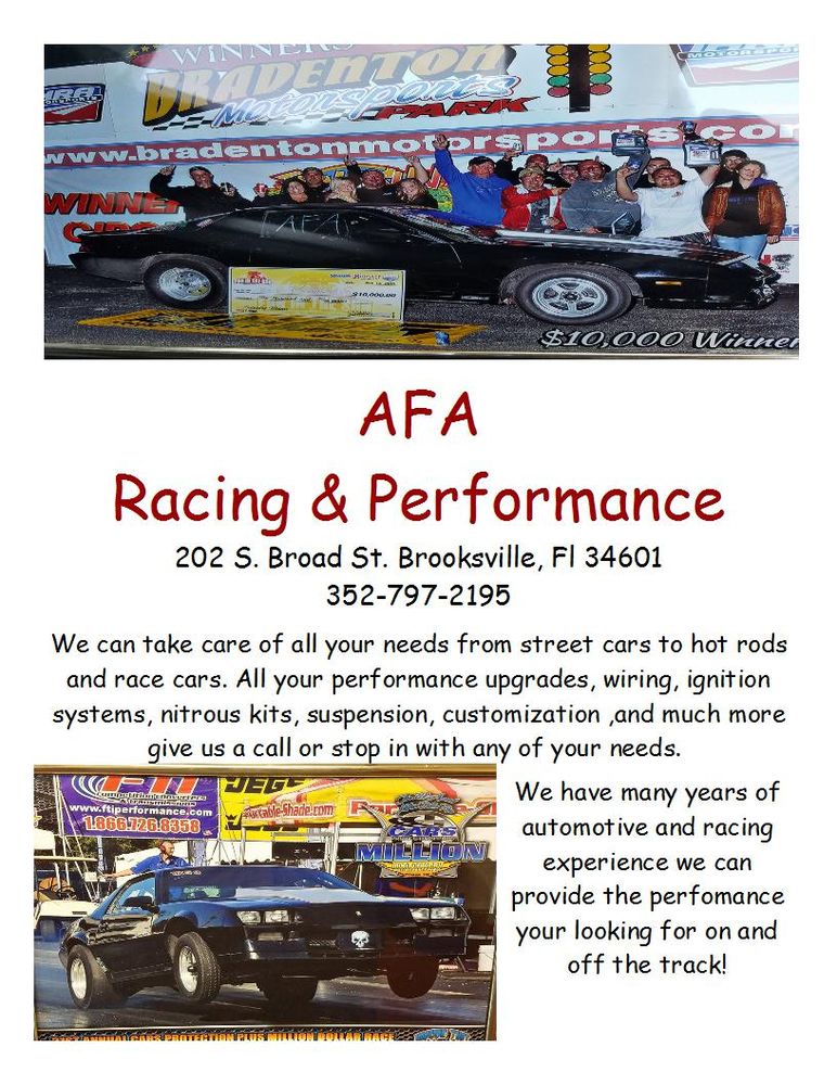 AFA AUTO REPAIR Updated September 2024 14 Photos 202 South Broad St, Brooksville, Florida