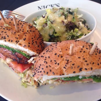 Nick's On 2nd - Seared Ahi Sandwich - New American Near Me - Long Beach, California Nick's On 2nd - Seared Ahi Sandwich - New American Near Me - Long Beach, California