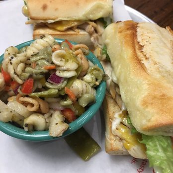 Newk's Eatery - Grilled Chicken Sandwich with Pasta Salad - Sandwiches Near Me - Texarkana, Texas Newk's Eatery - Grilled Chicken Sandwich with Pasta Salad - Sandwiches Near Me - Texarkana, Texas