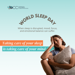 Interborough Developmental & Consultation Center - On World Sleep Day
we're reminded that caring for your sleep is also caring for your mind.