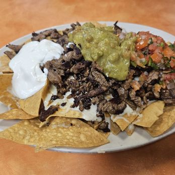 Taqueria Carolina - Super nachos with carnasada - Mexican Near Me - Modesto, California Taqueria Carolina - Super nachos with carnasada - Mexican Near Me - Modesto, California