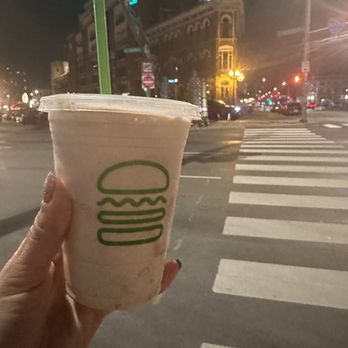 Shake Shack Downtown Indianapolis - Black and white shake - Burgers Near Me - Indianapolis, Indiana Shake Shack Downtown Indianapolis - Black and white shake - Burgers Near Me - Indianapolis, Indiana