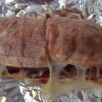 Comella's - Lunch today - yummy chicken parm sub with provolone cheese! - Italian Near Me - Hingham, Massachusetts