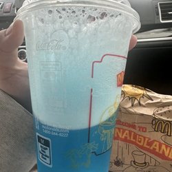 McDonald's - Frozen blue raspberry