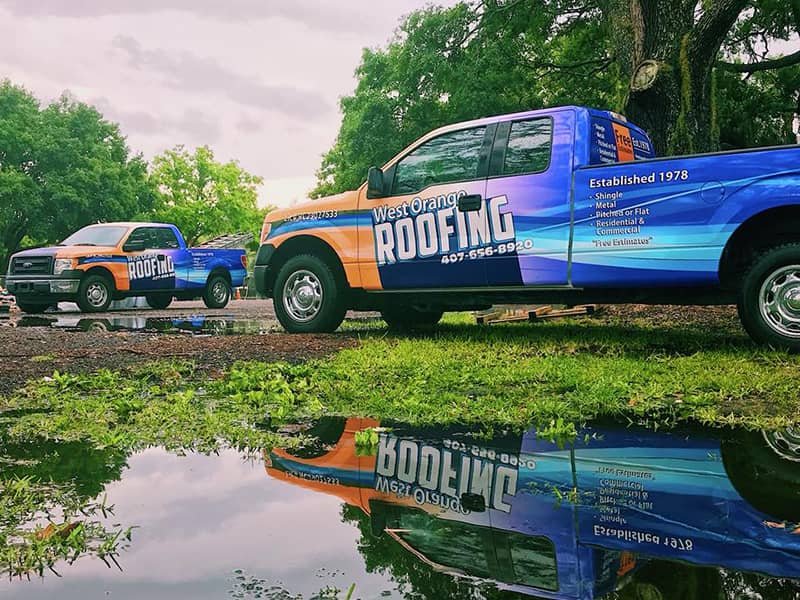 Slide of West Orange Roofing