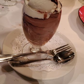Frank's Steaks - House made chocolate mousse - Steakhouses Near Me - Rockville Centre, New York Frank's Steaks - House made chocolate mousse - Steakhouses Near Me - Rockville Centre, New York
