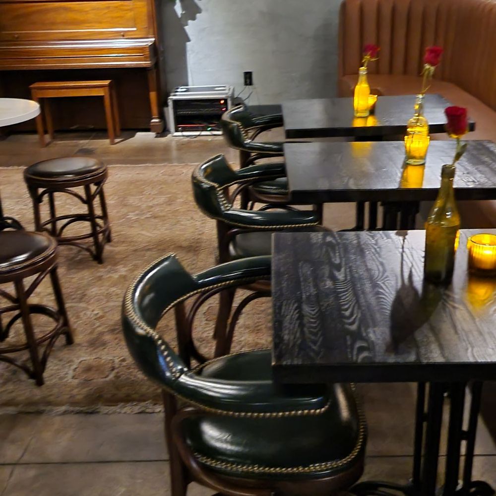 The Botanist - When we got there and had to sit outside because we didn't have a reservation. - Cocktail Bars Near Me - Bakersfield, California