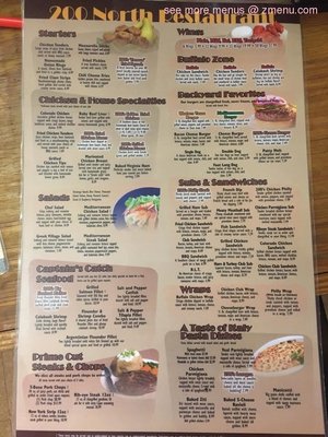Menu photo 3 200 North Family Restaurant Locust, NC Menu photo 3 200 North Family Restaurant Locust, NC