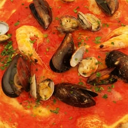 Focacceria La Marina - Seafood pizza