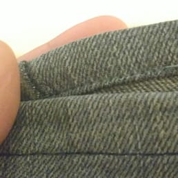 Even the inside of the jeans is well sewn and neat Even the inside of the jeans is well sewn and neat