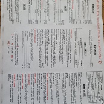 Kue's Cafe - menu page 1 - Chinese Near Me - Dunedin, Florida Kue's Cafe - menu page 1 - Chinese Near Me - Dunedin, Florida