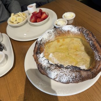The Original Pancake House - Dutch Baby Pancake - unassembled - Waffles Near Me - Westerville, Ohio
