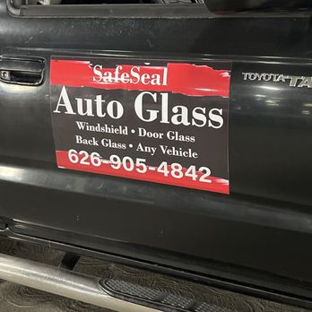 Safe Seal Auto Glass - Ad on truck - Auto Glass Services Near Me - West Covina, California Safe Seal Auto Glass - Ad on truck - Auto Glass Services Near Me - West Covina, California
