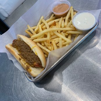 Sup Dogs - Chili cheese dog combo - New American Near Me - Chapel Hill, North Carolina Sup Dogs - Chili cheese dog combo - New American Near Me - Chapel Hill, North Carolina