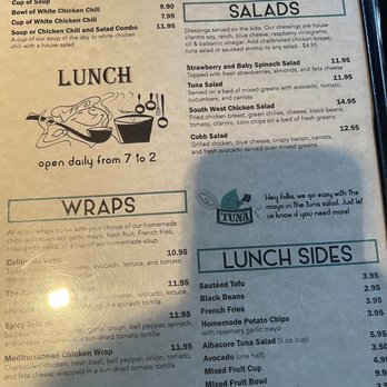 Blackbird Café - Menu - Cafes Near Me - Long Beach, California