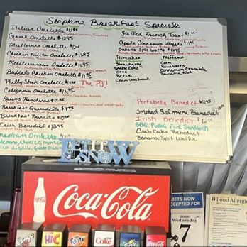 Seaplane Diner - Specials board - Diners Near Me - Providence, Rhode Island