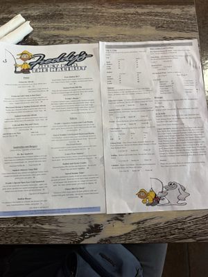 Menu photo 8 Freddy's Just For The Halibut Longview, WA