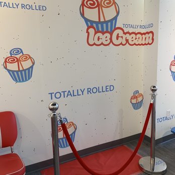Totally Rolled Ice Cream - Red Carpet selfie wall - Ice Cream & Frozen Yogurt Near Me - West Des Moines, Iowa Totally Rolled Ice Cream - Red Carpet selfie wall - Ice Cream & Frozen Yogurt Near Me - West Des Moines, Iowa