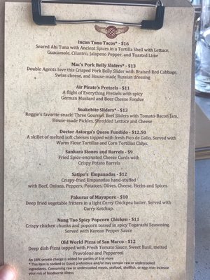 Menu photo 1 Jock's Hangar Bar Orlando, FL