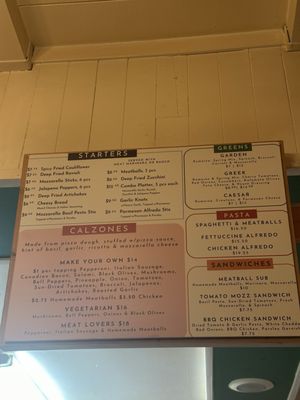 Menu photo 2 The Oven Pizzeria Seaside, CA