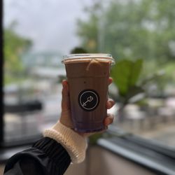 Rose Ave Bakery - Ube iced coffee