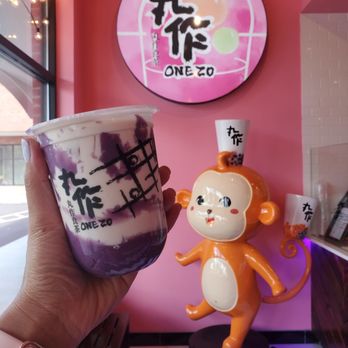 One Zo Boba - Duluth - Totaro Green Milk Tea - Bubble Tea Near Me - Duluth, Georgia