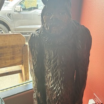 Bigfoot Grille - A statue of Bigfoot in the restaurant - American Near Me - Lebanon, Oregon Bigfoot Grille - A statue of Bigfoot in the restaurant - American Near Me - Lebanon, Oregon
