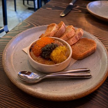 3rd Cousin - Uni Crème Brûlée - New American Near Me - San Francisco, California