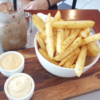 Tripod Cafe - Beer battered chips + iced mocha - Coffee & Tea Near Me - Redfern, NSW Tripod Cafe - Beer battered chips + iced mocha - Coffee & Tea Near Me - Redfern, NSW