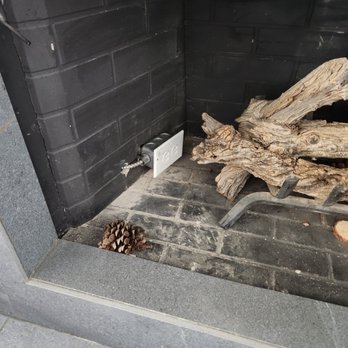 Lunar Electric - Fireplace wired for electric/gas Fireplace - Electricians Near Me