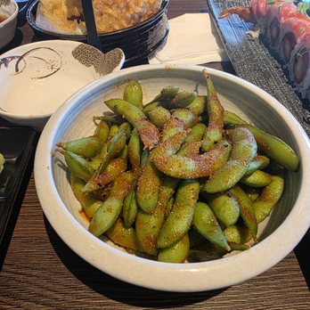 Fish On Fire - Spicy edamame - Sushi Bars Near Me - Suisun City, California Fish On Fire - Spicy edamame - Sushi Bars Near Me - Suisun City, California