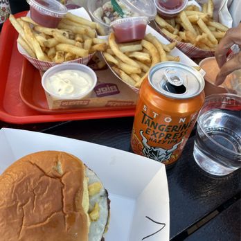 Joia Burger - Veggie burger, fries, sauces, beer. Perfect. - Burgers Near Me - Washington, DC, District of Columbia