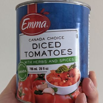 Dollar Tree - Diced tomatoes. The herbs and spices worked out well for me! - Discount Store Near Me - Cambridge, Ontario