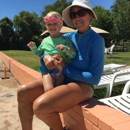 Bonding with Swim Teacher at Alamo Heights Pool. Their classes are an amazing experience for child and parent Bonding with Swim Teacher at Alamo Heights Pool. Their classes are an amazing experience for child and parent