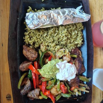 Casa Gabriela - Fajitas with steak and shrimp - Mexican Near Me - La Mesa, California Casa Gabriela - Fajitas with steak and shrimp - Mexican Near Me - La Mesa, California