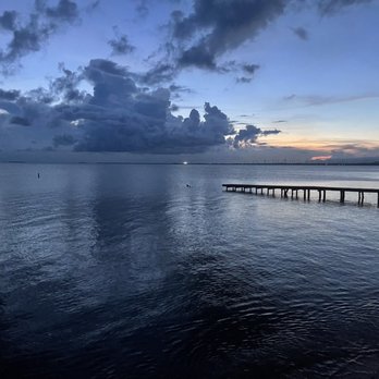 Ladi's Place - The view from outside at sunset - Puerto Rican Near Me - Salinas, Puerto Rico