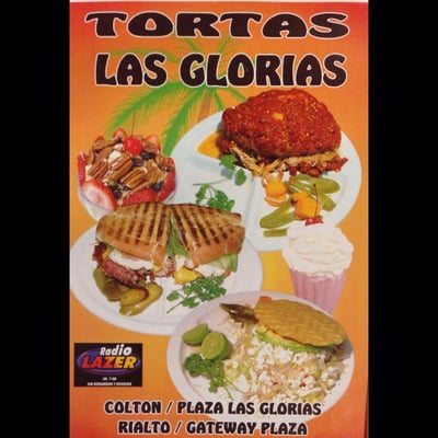 Menu photo 3 Tortas Las Glorias Colton, CA Menu photo 3 Tortas Las Glorias Colton, CA
