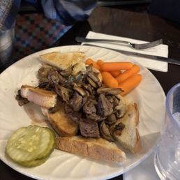 Tenderloin Tips, & Mushrooms