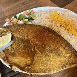 Fried Fish Plate.